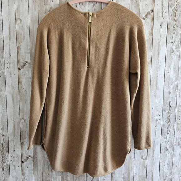 Women's Michael Kors Sweater, Size S, Camel - Picture 6 of 6